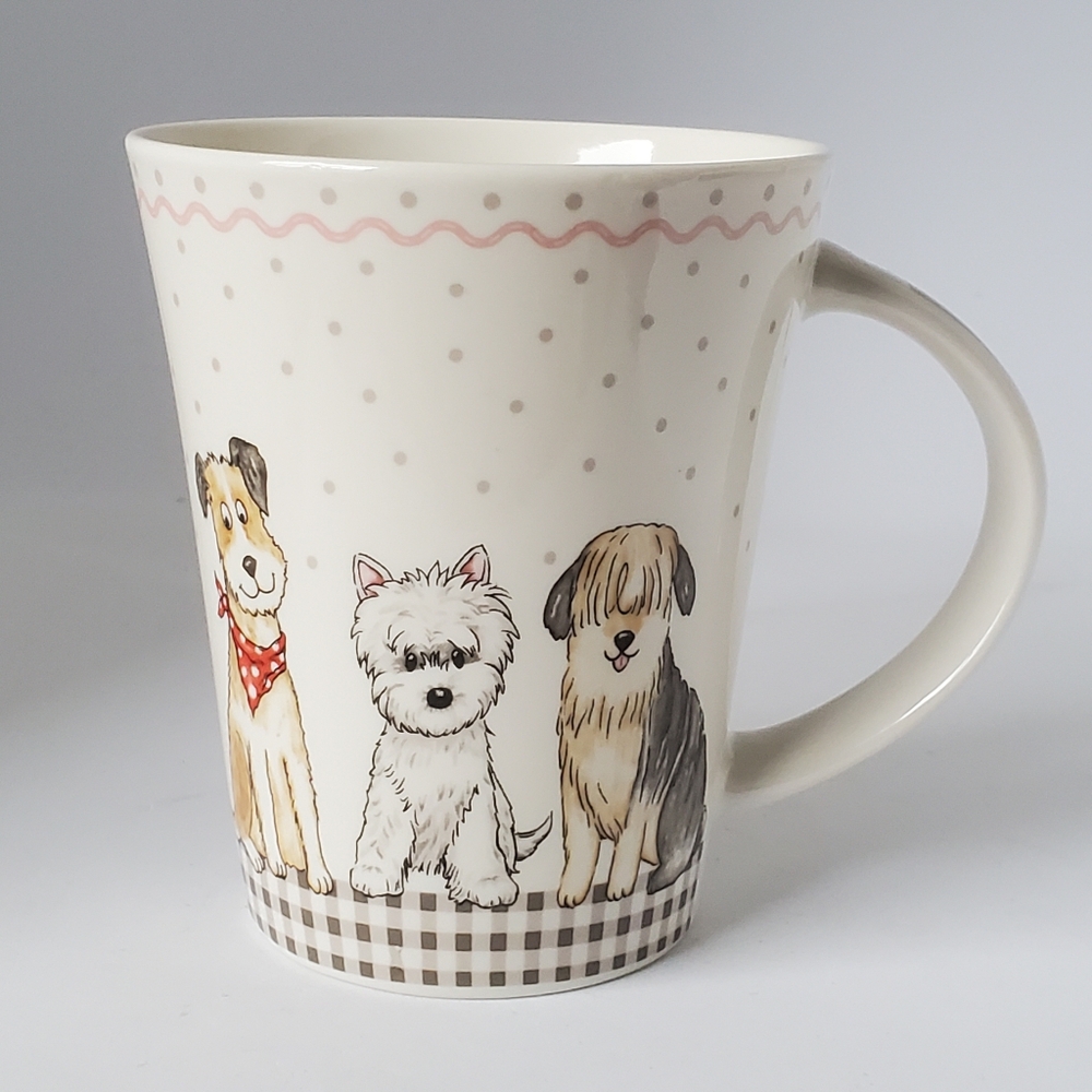 Casa Signature Faithful Friends Dogs Bone China Mug